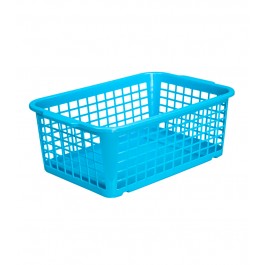 Plastový košík, střední, modrý, 30x20x11 cm POSLEDNÍCH 22 KS