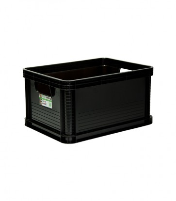 Plastový box Robusto 20 l, grafit, 40x30x22 cm