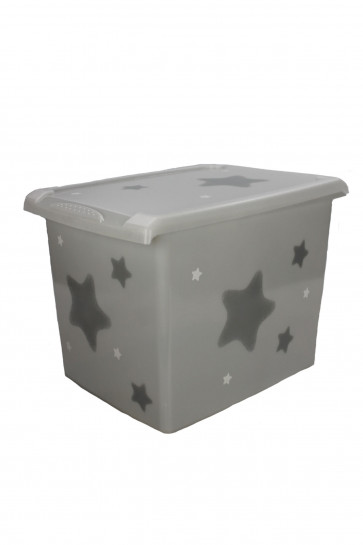 Plastový box Fashion, "Hvězda", 39x29x27cm