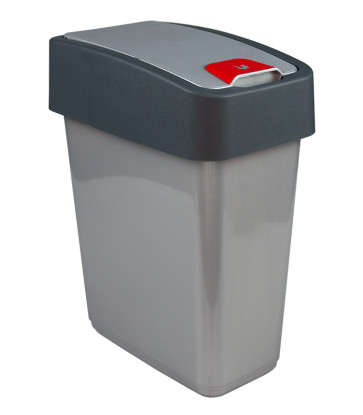Odpadkový koš "Magne" 10 l, stříbrný    POSLEDNÍCH 5 KS