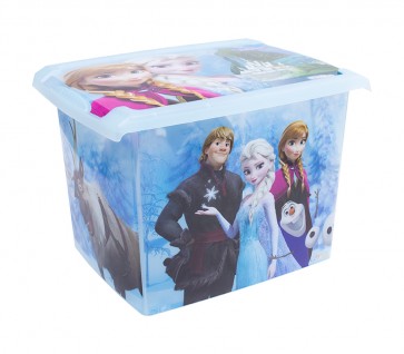 Plastový box Fashion, "Frozen", 39x29x27cm