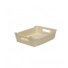 Plastový box LOFT A5, krémový, 28x22x6,5 cm - POSLEDNÍ 1 KS