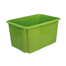 Plastový box Colours, 45 l, zelený - POSLEDNÍ 3 KS