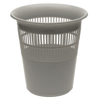Odpadkový koš na papír, Ø 29 cm, stříbrný   POSLEDNÍCH 15 KS