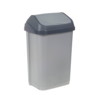 Odpadkový koš "Swing-Bin" 25 l, stříbrný - POSLEDNÍ 3 KS