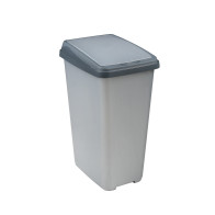 Odpadkový koš "Slim-Bin" 45 l, stříbrný   POSLEDNÍ 1 KS