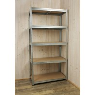 Kovový regál Helios, 5 polic, 180x90x60 cm, 275 kg
