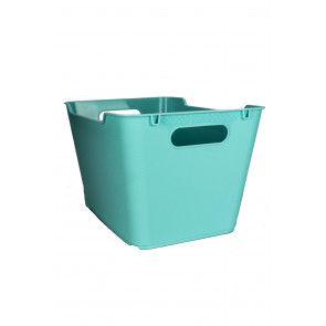 Plastový box LOFT 12 l, modrý, 35,5x23,5x20 cm 