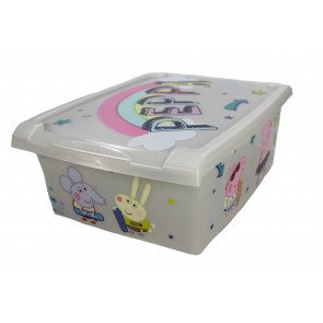 Plastový box Fashion, "Prasátko Pepa", 39x29x14cm