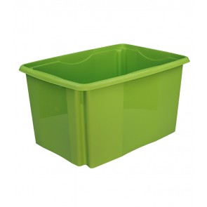 Plastový box Colours, 45 l, zelený - POSLEDNÍ 3 KS
