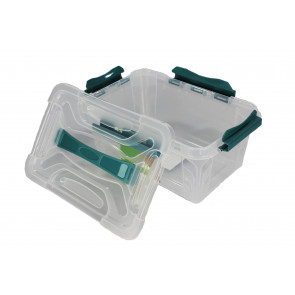 Plastový Clipp box, 4,2 l , průhledný ,29x19x12,4 cm - POSLEDNÍCH 5 KS