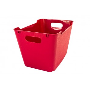 Plastový box LOFT 6 l, tmavě červený, 29,5x19x15 cm - POSLEDNÍCH 6 KS