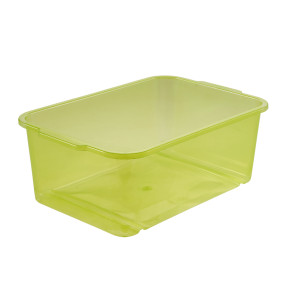 Plastový box Magic, malý, zelený, průhledný - POSLEDNÍ 4 KS