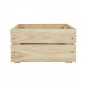 Dřevěná bedýnka  29,2x19,5x16,4 cm