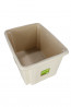 Plastový box Colours, 30 l, krémový s víkem