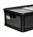 Plastový box Robusto 45 l, grafit, 60x40x22 cm
