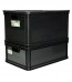 Plastový box Robusto 64 l, grafit, 60x40x32 cm