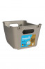 Plastový box LOFT 1,8 l, šedý, 19,5x14x10 cm