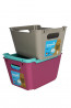 Plastový box LOFT 1,8 l, šedý, 19,5x14x10 cm