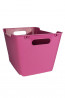 Plastový box LOFT 12 l, růžový, 35,5x23,5x20 cm 
