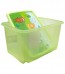 Plastový box Hippo, 45 l, zelený s víkem, 55x39,5x29,5 cm - POSLEDNÍCH 5 KS