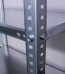 Kovový regál Metal, 5 polic, 200x90x40 cm, 100 kg