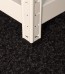 Kovový regál Vega, 5 polic, 180x60x40 cm, 130 kg, bílý