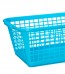 Plastový košík, velký, modrý, 35x26x15 cm - POSLEDNÍ 2 KS