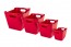 Plastový box LOFT 6 l, tmavě červený, 29,5x19x15 cm - POSLEDNÍCH 6 KS