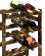 Regál na víno Rifor, na 20 lahví, Rustikal, 70x44x25 cm